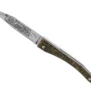 Couteau Pliant CHARLES CANON Ebène - Neuf Sous Emballage