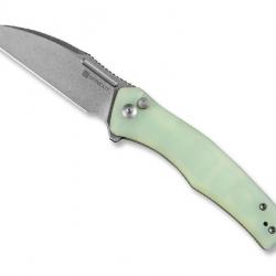 COUTEAU SENCUT WATAUGA G10 NATUREL STONEWASHED