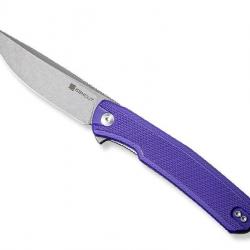 COUTEAU SENCUT SCITUS G10 VIOLET STONEWASHED