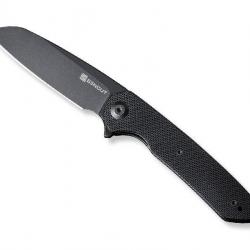 COUTEAU SENCUT KYRIL G10 NOIR BLACKWASH