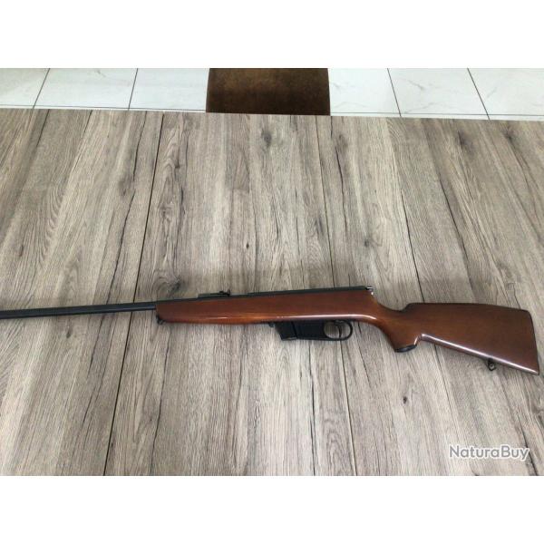 Carabine semi auto VOERE Rheinmetall 55 en calibre 22 LR ( ENCHRE 1EURO SANS PRIX DE RESERVE )