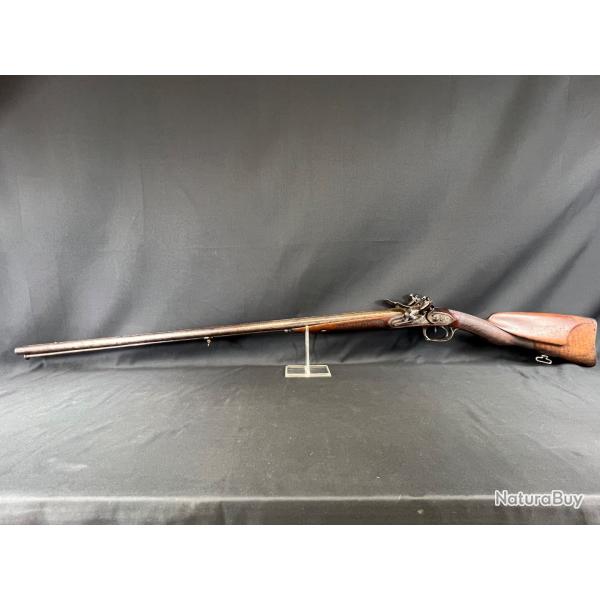MAGNIFIQUE FUSIL DOUBLE PERIN  POITIERS 18eme sicle