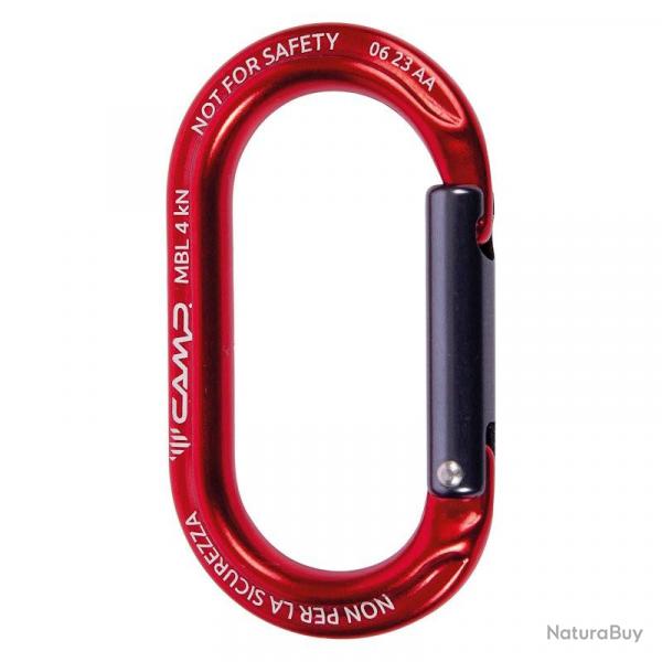 Mousqueton porte-cls Camp Ekto rouge