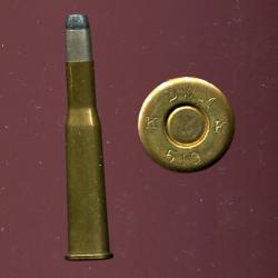 .25-35 WCF Winchester - RARE production DWM marquage : DWM K 519 K - balle nickel pointe plomb plate