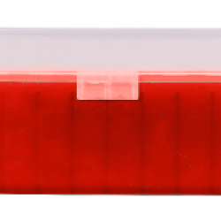 Wahoo ! Boîte de rangement Megaline transparent - Rouge / 357 Mag / 32