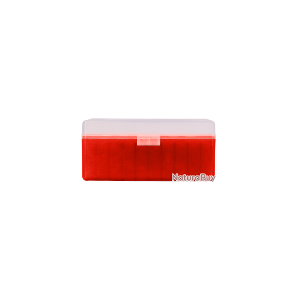 Wahoo ! Bote de rangement Megaline transparent - Rouge / 357 Mag / 32