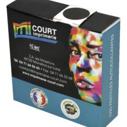 MOUCHES COURT BLANCHES Ø 15 MM BOITE DE 1000