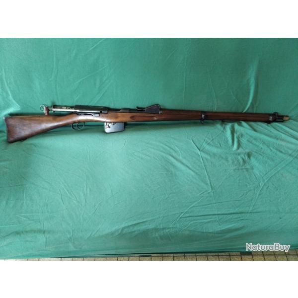 Schmidt-Rubin 1889 tbe + clips et bouchon de canon