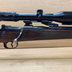 Carabine Mauser 66s cal 7x64 avec sa lunette Swarovski Habicht 1,5-6x42 à 1 sans prix de réserve !