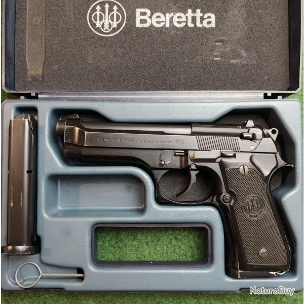 Pistolet semi-automatique BERETTA mod. 98F - Cal. 7,65 Para - Mallette et second chargeur (Occasion,