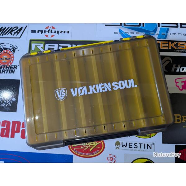 Bote a leurres rversible VOLKIEN SOUL (GM) , 27.5 cm x 18.5 cm x 4.8 cm,leurres Max : 16,3 cm !