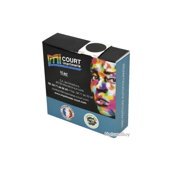 MOUCHES COURT NOIRES  15 MM BOITE DE 1000