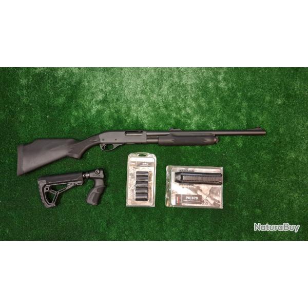 Fusil  pompe Remington mod. 870 cal. 12/76 mm cat.B