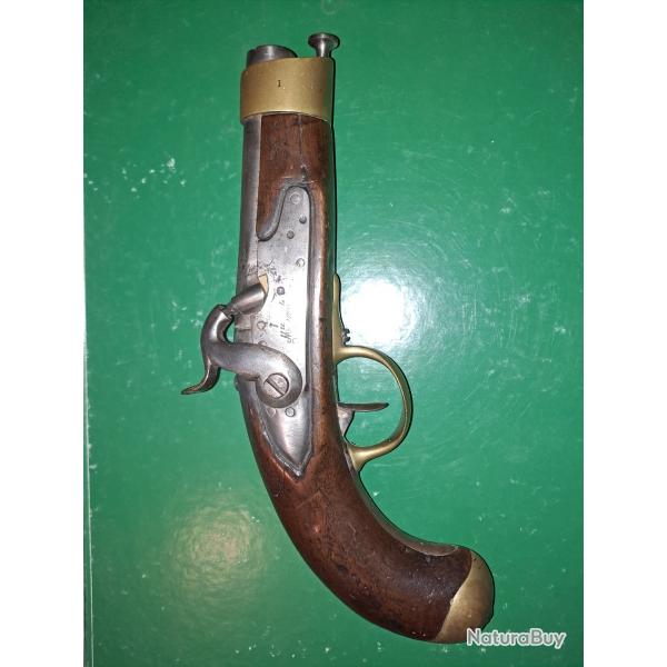Ancien pistolet  percussion C 1810 Cavalerie