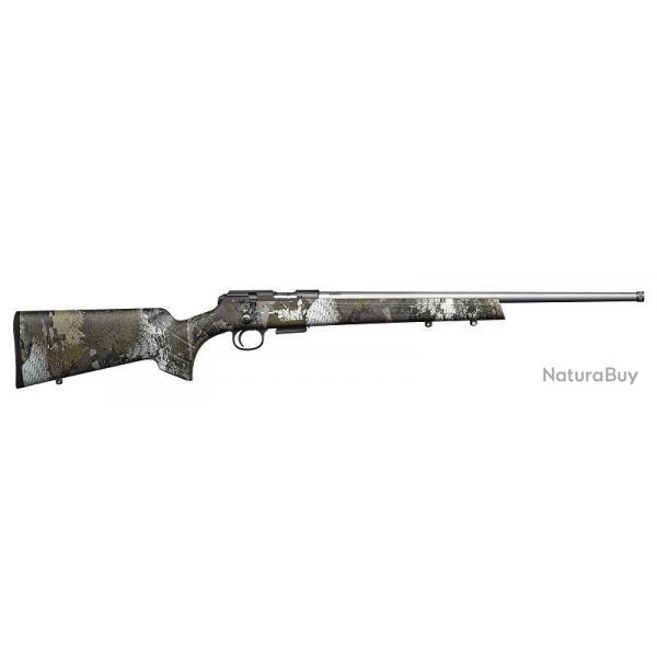 Pack Carabine CZ 457 Stainless Camo Cal.22LR canon de 20"