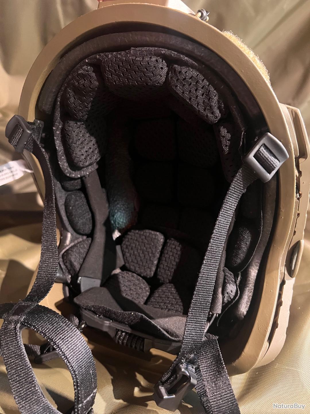 Casque De Combat Tactique SF Haute Coupe - Léger, Balistique - Trou Diamant - Neuf