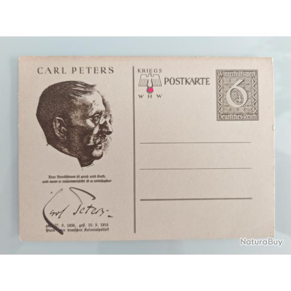 Carte postale allemande #3- Secours d'hiver