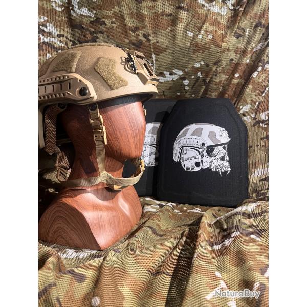 Casque Balistique IIIA pack Strike +plaque III CB
