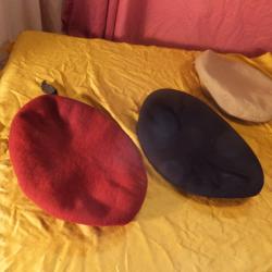 Beret rouge ( parachutiste ) béret troupe de marine et béret toile