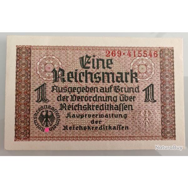 Billet - bon - ticket Allemagne WW2 - 1 Reichsmark