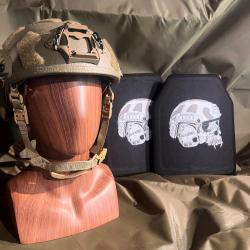 Casque Balistique IIIA pack Strike +plaque III RG PE
