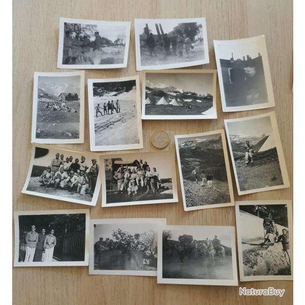 Lot photos militaires soldats franais localises et dates entre 1936 1939 pour certaines WW2 N 6