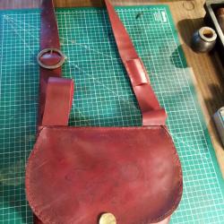 Musette de trappeur, coureur des bois, possible bag