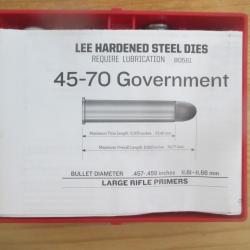 Jeu d'outils LEE en 45/70 Govt