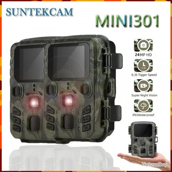 2PCS MINI301 - Mini Camra de html et de Suivi des Sentiers du Gibier 1080P - LIVRAISON GRATUITE