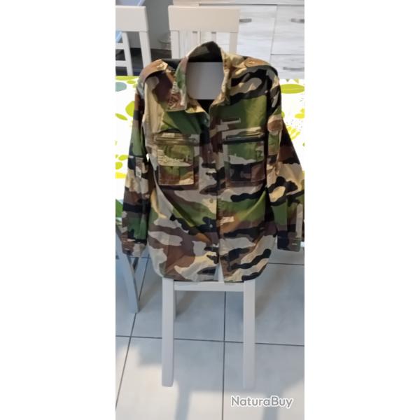 Chemise militaire chasse camouflage