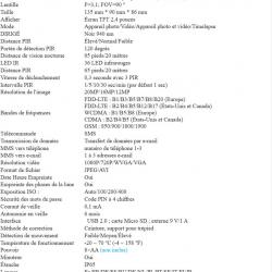 HC801LTE 4G, Harmony SMTP, MMS, SMS, extérieur, 20MP, 1080P - LIVRAISON GRATUITE