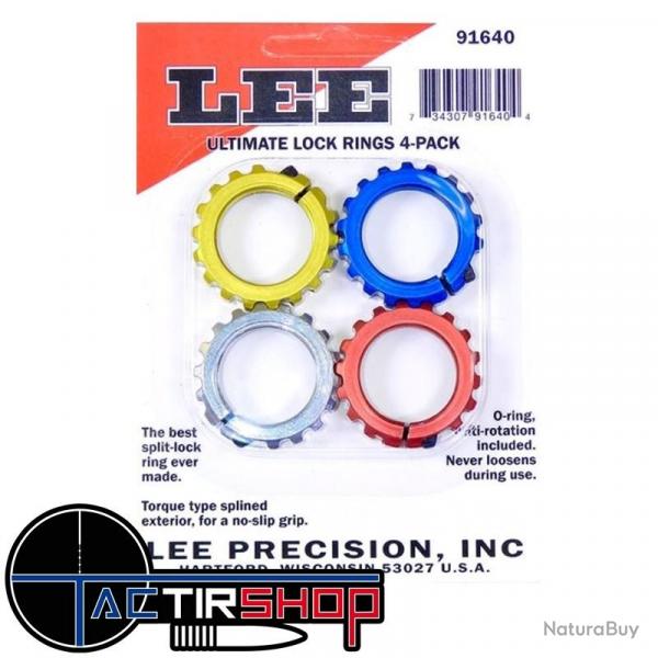 Bagues de verrouillage Lee Ultimate Lock Rings - 4 pices