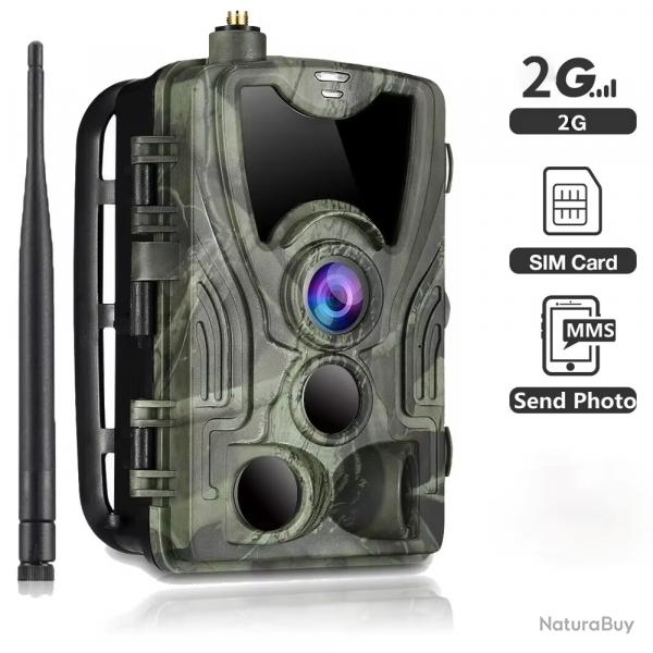 HC-801 Srie 20MP 1080P Andrea Control 4G html Trail -** HC801M LIVRAISON GRATUITE