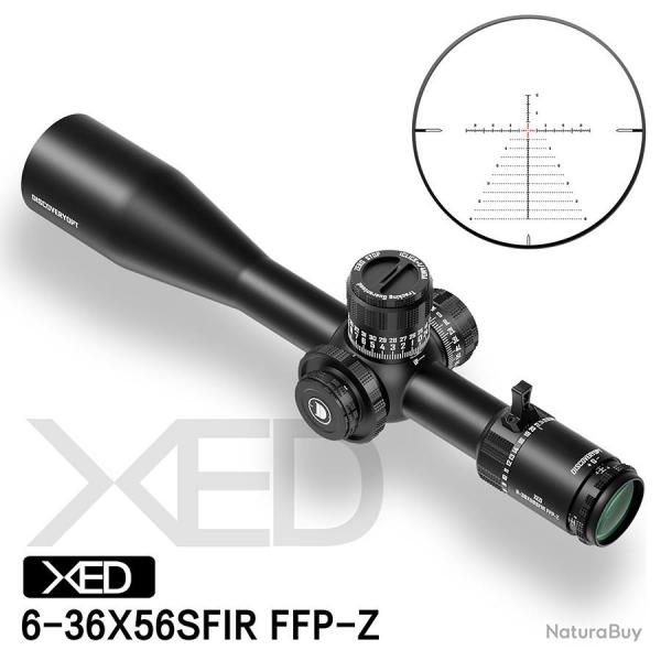 DISCOVERYOPT DISCOVERY XED 6-36X56SFIR FFP-MOA-ZERO STOP 35MM DE DEMONSTRATION