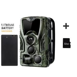 Caméra de piste de chasse HC-801ALI +32gb avec batterie au lithium 5000mAh LIVRAISON GRATUITE