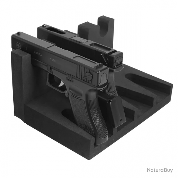 Prsentoir pour pistolet Gamo en mousse