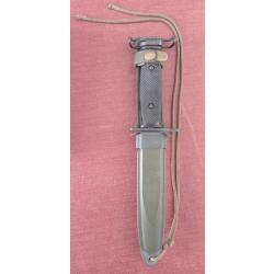 Baïonnette USM7  fabricant  BOC avec fourreau USM8A1 fabricant PWH