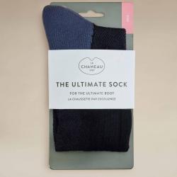Chaussettes femme Iris noir LE CHAMEAU-M