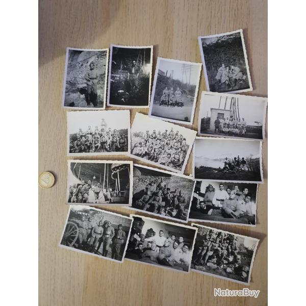 Joli Lot photos militaires soldats franais  WW2 N 4