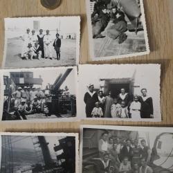 Photos marine française  WW2 légendées Agadir Dakar Mogador en mer 1940 1941 N°8