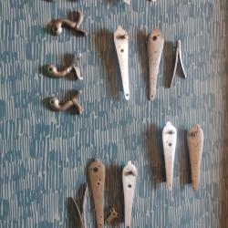 Lot de platines pour fusil à broche type Lefaucheux Saint Etienne