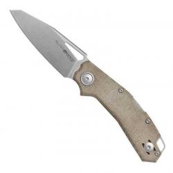 Couteau "Alfa", Manche micarta vert [Viper]