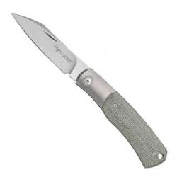 Couteau "Hug", Manche micarta vert