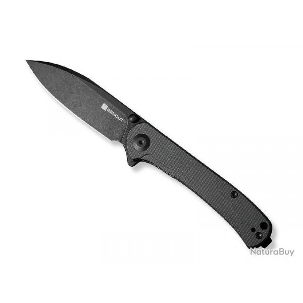 COUTEAU SENCUT SCEPTER MICARTA VERT FONCE BLACKWASH