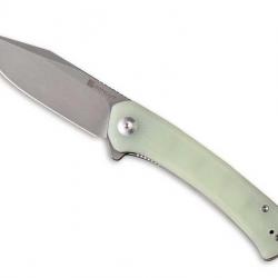 COUTEAU SENCUT SNAP G10 NATUREL STONEWASHED
