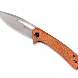 COUTEAU SENCUT HONORIS BOIS DE GUIBOURTIA STONEWASHED