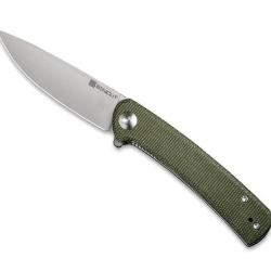 COUTEAU SENCUT NECHES MICARTA VERT