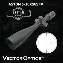 Lunette Vector Optics Aston 5-30x56 SFP Illuminé Tourelles Verrouillables Tir Longue Distance