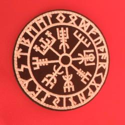 ECUSSON VIKING VALHALLA 8 CM - THERMOCOLLANT TACTICAL PATCH MORAL BRODE NEUF WAR