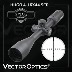 Vector Optics Hugo 4-16x44 Lunette de Visée Polyvalente Réticule VOW-10BDC pour Tir jusqu'à 600M